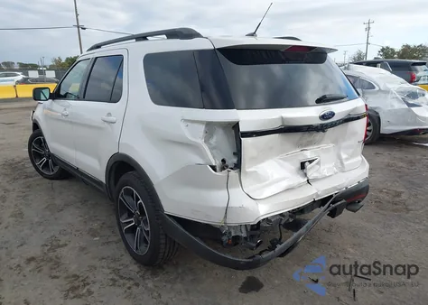 2015 Ford Explorer Sport из США, поврежденный, VIN 1FM5K8GT9FGA14697